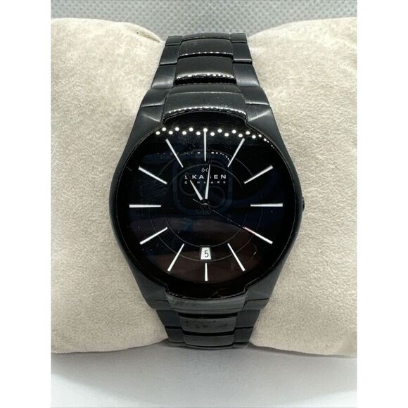Skagen SKW6031 Women\'s Black Titanium Analog Dial Quartz Wrisr Watch JNA911 main image 7